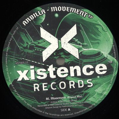 Arbila — Movement EP vinyl cover