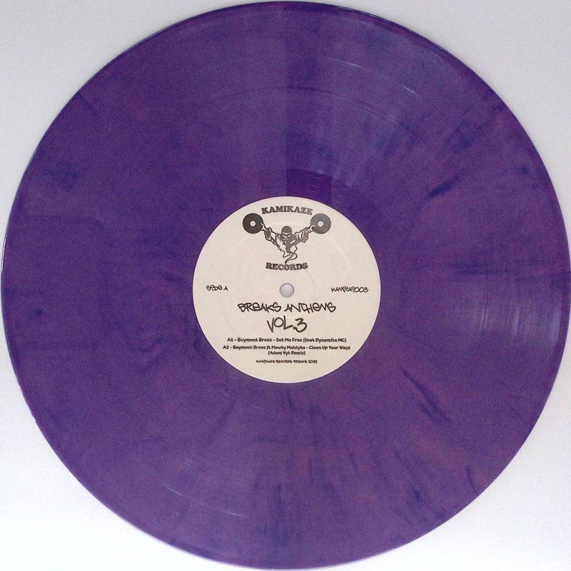 Various — Breaks Anthems Vol.3 vinyl cover