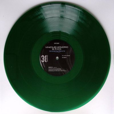 Vinicius Honorio, R.M.K — DIMINISHING RETURNS EP vinyl cover