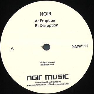 Noir — Disruptions EP vinyl cover
