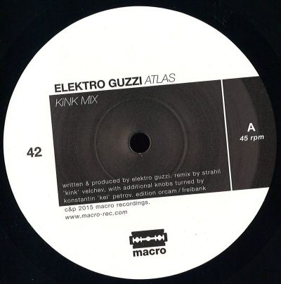 Kinkvs., Elektro Guzzi — Atlas / Vodolaz, Kink Remix vinyl cover
