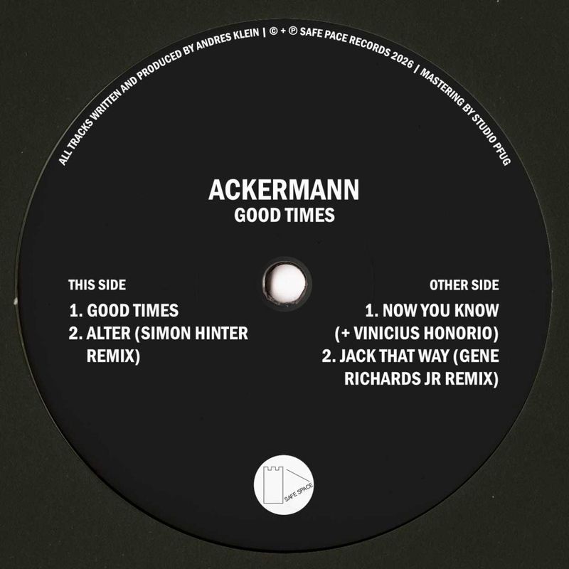 Ackermann, Simon Hinter, Gene Richards Jr — Good Times LP vinyl cover