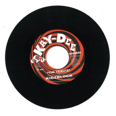 Kidzblock — The Tribute vinyl cover