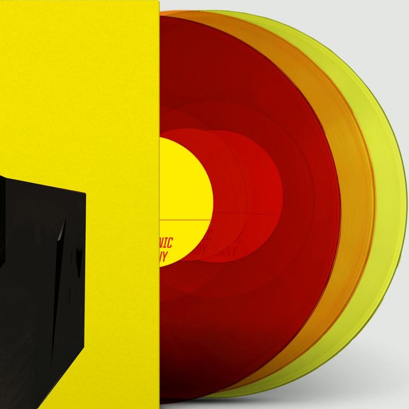 Dj Hell — Teufelswerk 3x12" vinyl cover