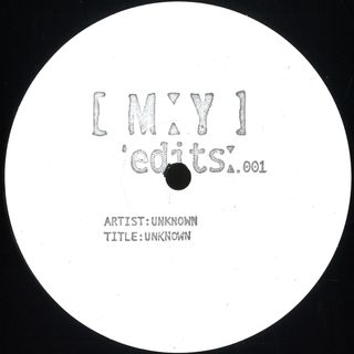 Unknown — Moxy Edits 001 vinyl cover