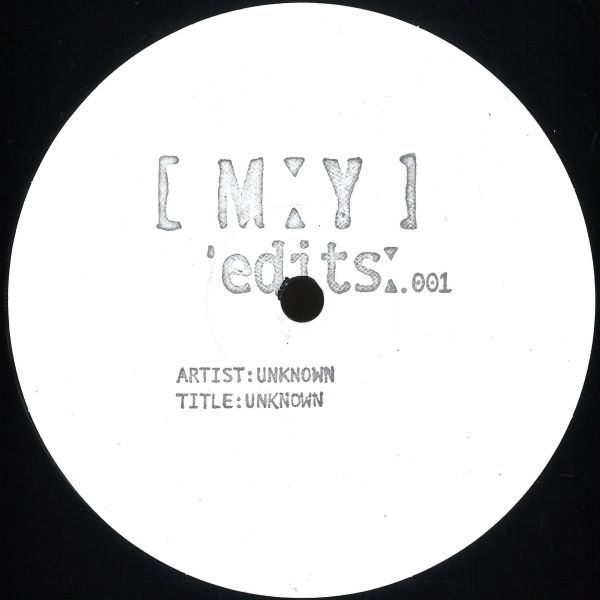 Unknown — Moxy Edits 001 vinyl cover