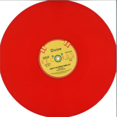Divine — Shout It Out vinyl cover