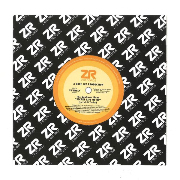 The Sunburst Band, Dave, Maurissa — Secret Life Of Us / Look At The Stars vinyl cover