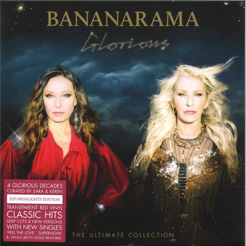 Bananarama — Glorious LP - The Ultimate Collection LP vinyl cover