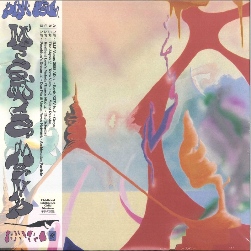 Dan Piu — The Mystic Mind LP (2x12") vinyl cover