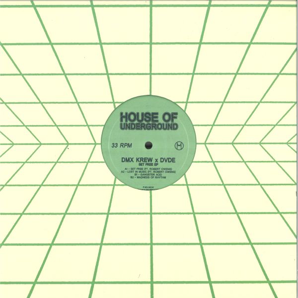 Dmx Krew X Dvde — SET FREE vinyl cover