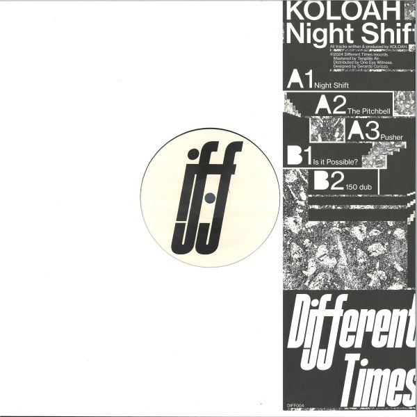Koloah — Night Shift vinyl cover