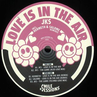 Jks, Hermeth, Salome — Love Is In The Air EP0 vinyl cover
