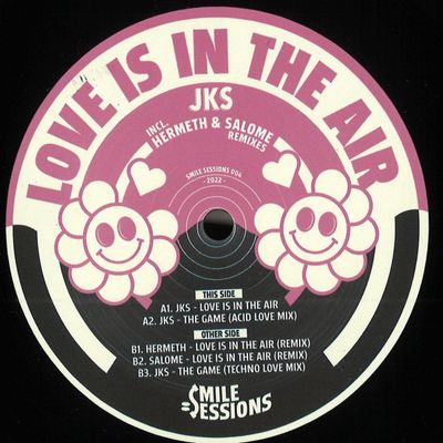 Jks, Hermeth, Salome — Love Is In The Air EP0 vinyl cover