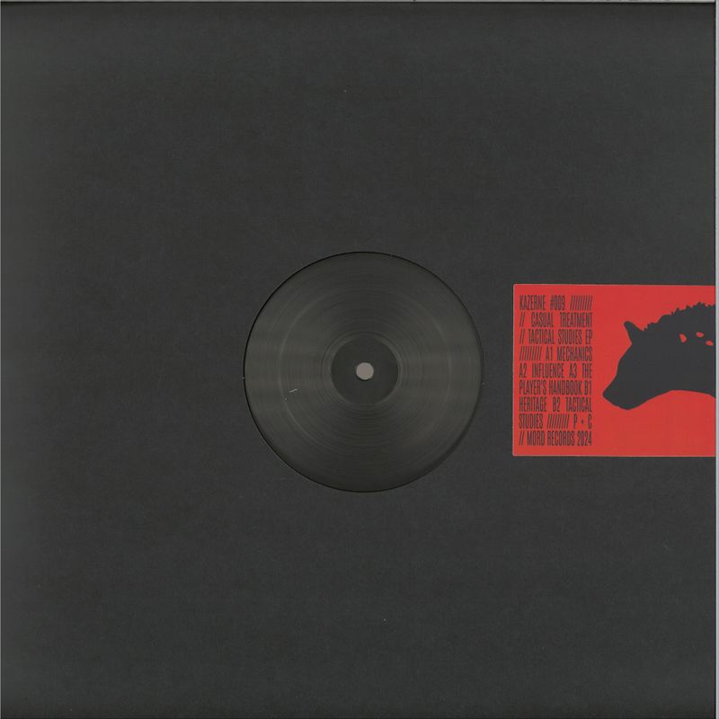 Casual Treatment — Tactical Studies EP vinyl cover