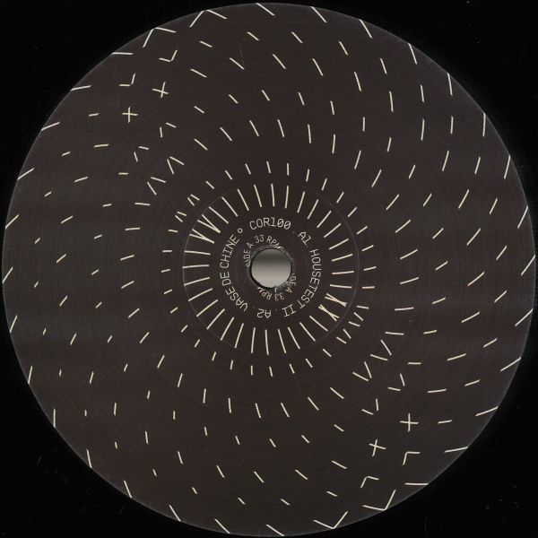 Cor100, Acanalar — Split EP #001 vinyl cover