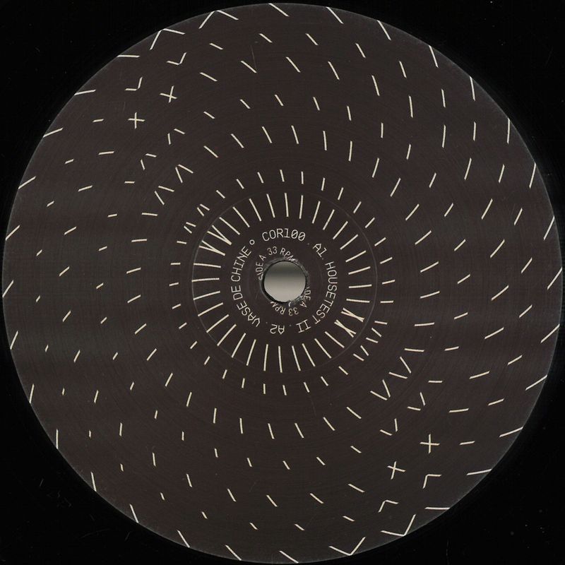 Cor100, Acanalar — Split EP #001 vinyl cover