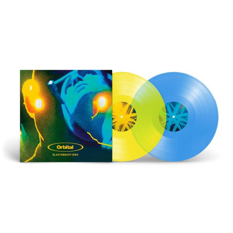 Orbital — Live At Glastonbury 1994 (LP 2x12") vinyl cover