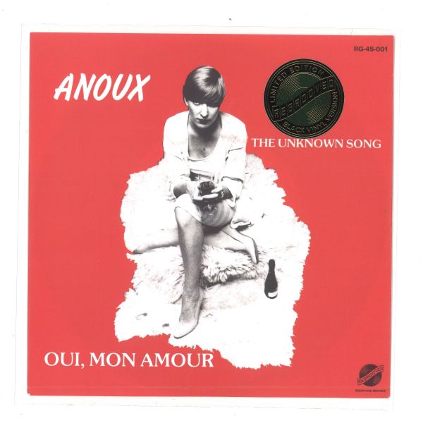 Anoux — The Unknown Song 7" vinyl cover