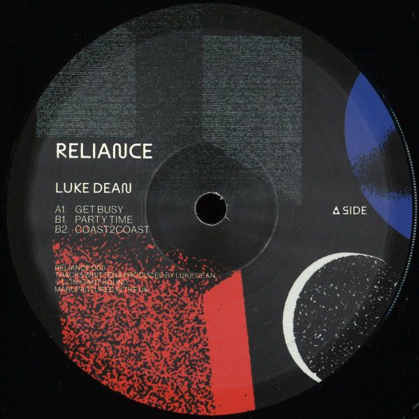 Luke Dean — Get Busy vinyl cover