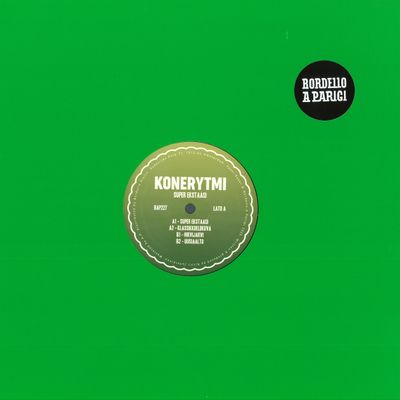 Konerytmi — SUPER EKSTAASI EP vinyl cover