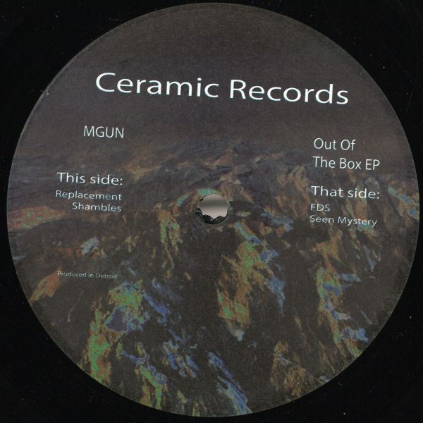 Mgun — Out of the Box EP vinyl cover