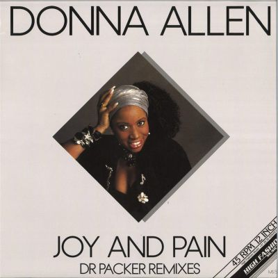 Donna Allen — JOY AND PAIN vinyl cover