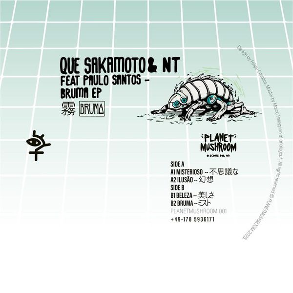 Que Sakamoto, NT, & Paulo Santos — Bruma 靄 vinyl cover