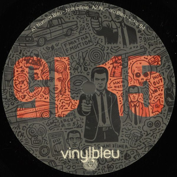 Numero Bleu, Faya — Nuit Infinie vinyl cover