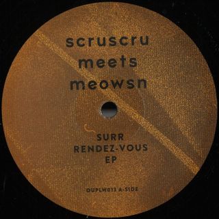 Scruscrumeets, Meowsn — SURR RENDEZ-VOUS EP vinyl cover
