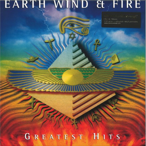 Earth Wind, Fire — GREATEST HITS 2x12" vinyl cover