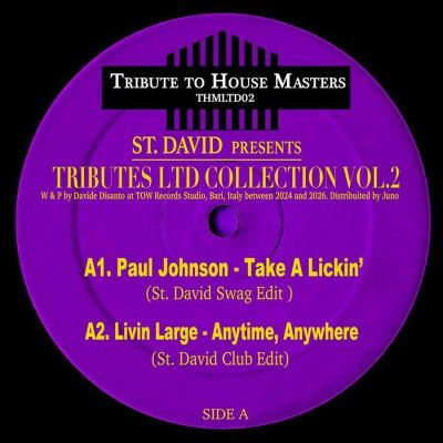 Various — Tributes LTD Collection Vol 2 vinyl cover