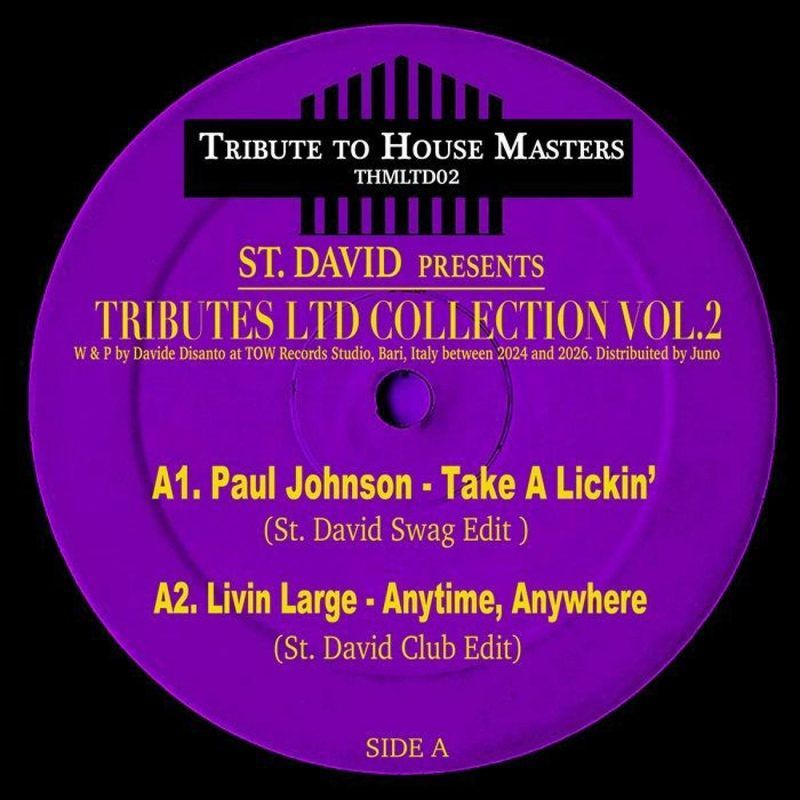 Various — Tributes LTD Collection Vol 2 vinyl cover