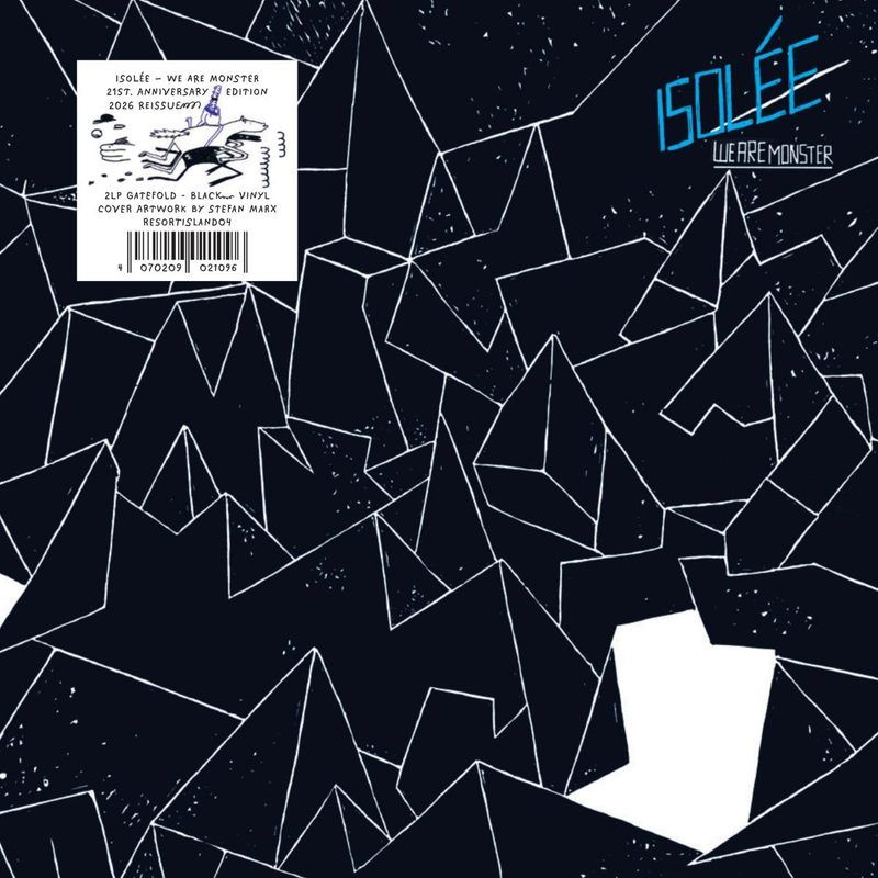 isolée — we are monster LP 2x12" vinyl cover