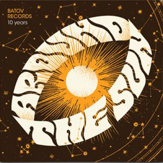 Various — Around The Sun - Batov Records - 10 Years (2x12") vinyl cover