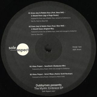 Dubbyman — The Mystic Embrace EP vinyl cover