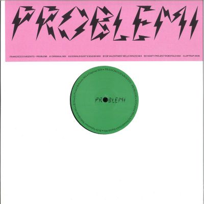 Francisco D’Argento — Problemi Remixes vinyl cover