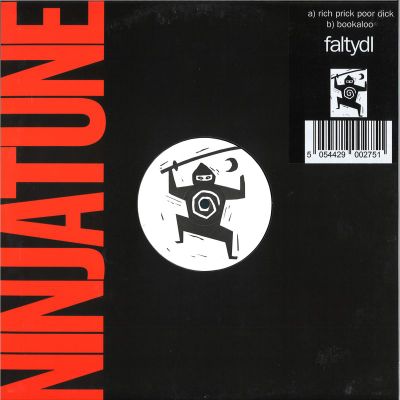 Falty Dl — Rich Prick Poor Dick vinyl cover