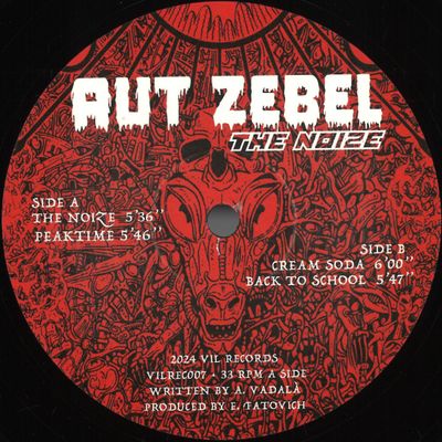 Aut Zebel — The Noize vinyl cover