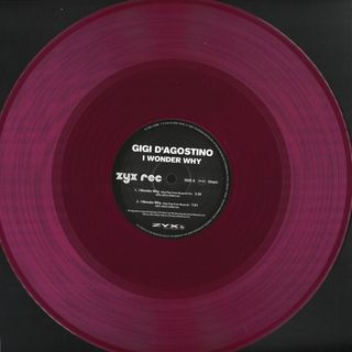 Gigi D'AGOSTINO — I Wonder Why vinyl cover