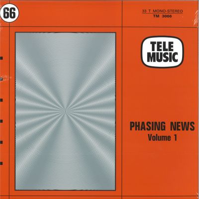 Michel Gonet — Phasing News Volume 1 LP vinyl cover