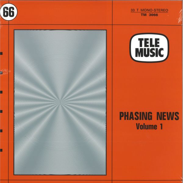 Michel Gonet — Phasing News Volume 1 LP vinyl cover