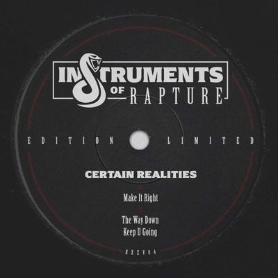 Instruments of Rapture — Certain Realities vinyl cover