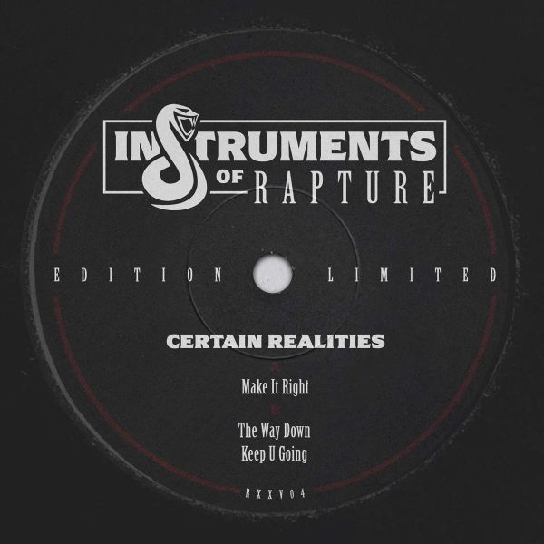 Instruments of Rapture — Certain Realities vinyl cover