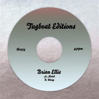 Brian Ellis — Sound Of Metal & Warp 7" vinyl cover