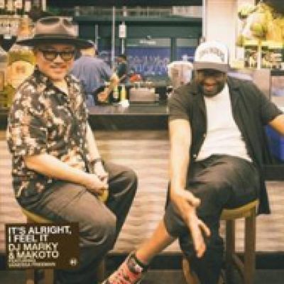 DJ Marky, Makoto — It's Alright, I Feel It / Dedicated to Conrad vinyl cover