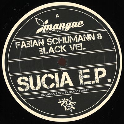 Fabian Schumann, Black Vel — Sucia EP vinyl cover