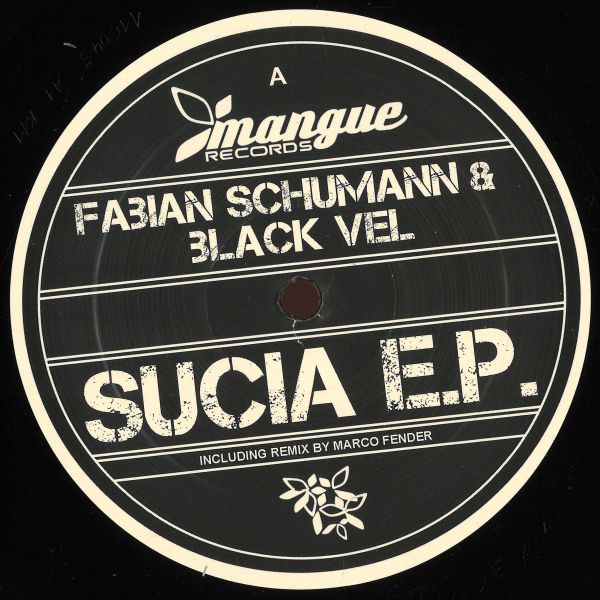 Fabian Schumann, Black Vel — Sucia EP vinyl cover