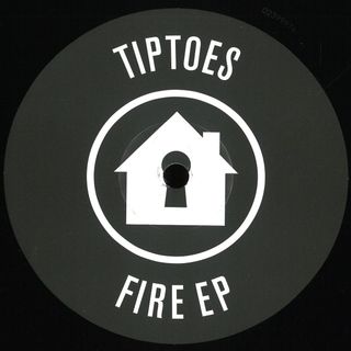 Tiptoes — Fire EP vinyl cover