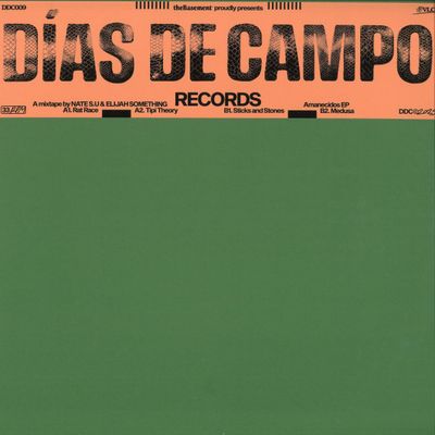 Nate S.U, Elijah Something — Amanecidos EP vinyl cover